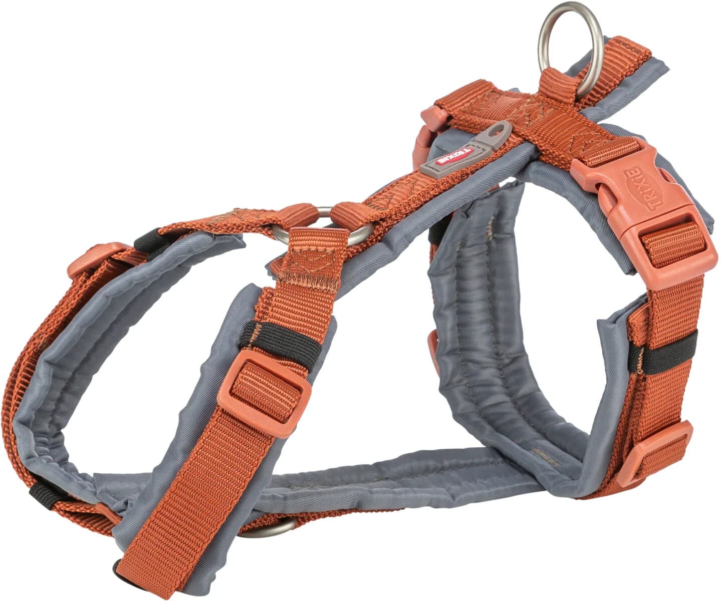 Trixie Premium trekking szelki dla psa rdzawe/grafiti M-L/XL