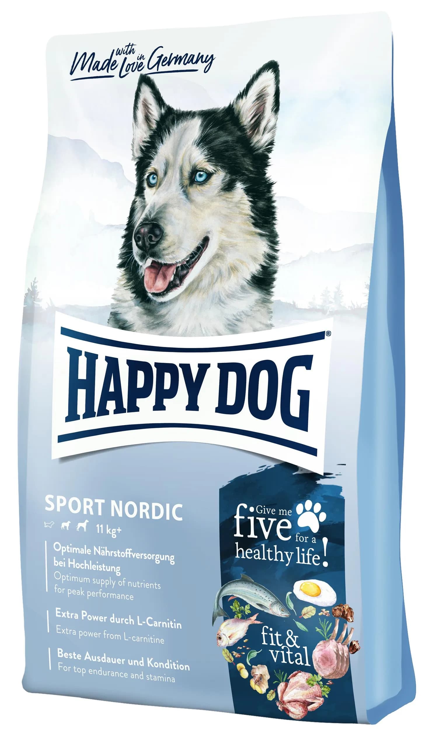 Happy Dog Supreme Fit&Vital Sport Adult Nordic sucha karma 14 kg