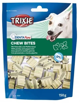 Trixie, Przysmak dla psa Denta Fun Chew Bites, z pietruszką i miętą 150 g