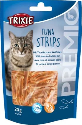 Trixie, Przysmak dla kota Premio Tuna Strips, z tuńczykiem, 20 g