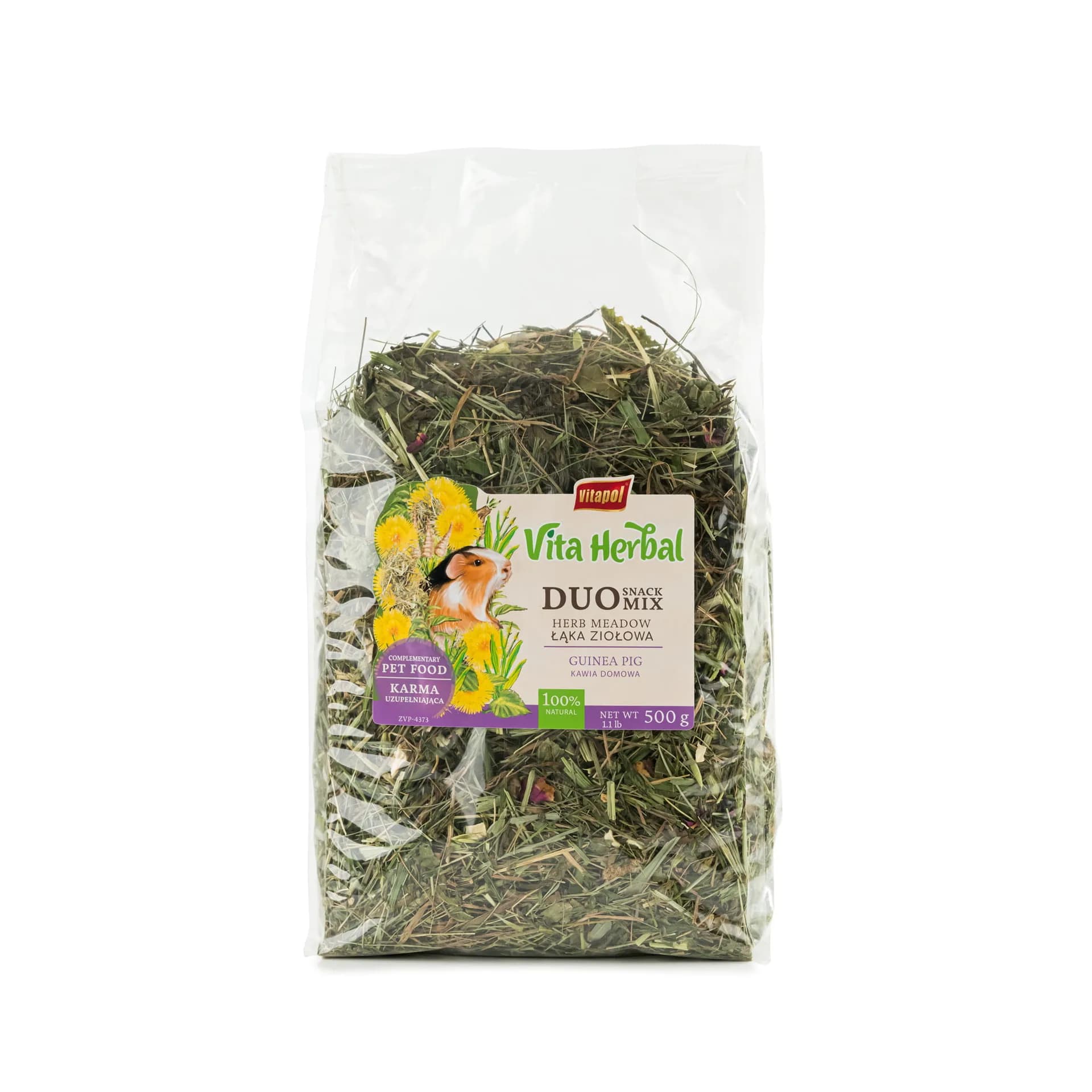 Vitapol Vita Herbal Duo Snack mix łąka ziołowa dla kawii domowej 500 g