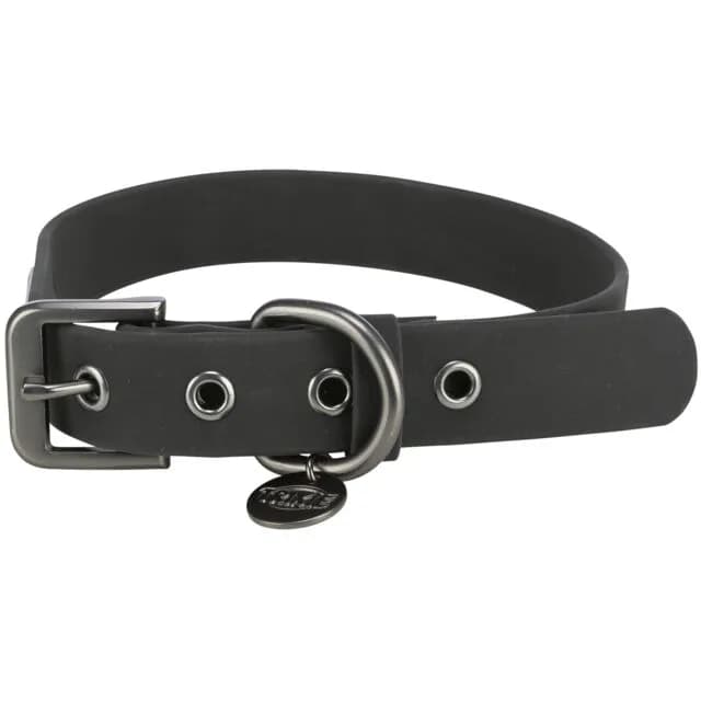Trixie obroża dla psa czarna PVC S-M 30-37 cm/ 20 mm