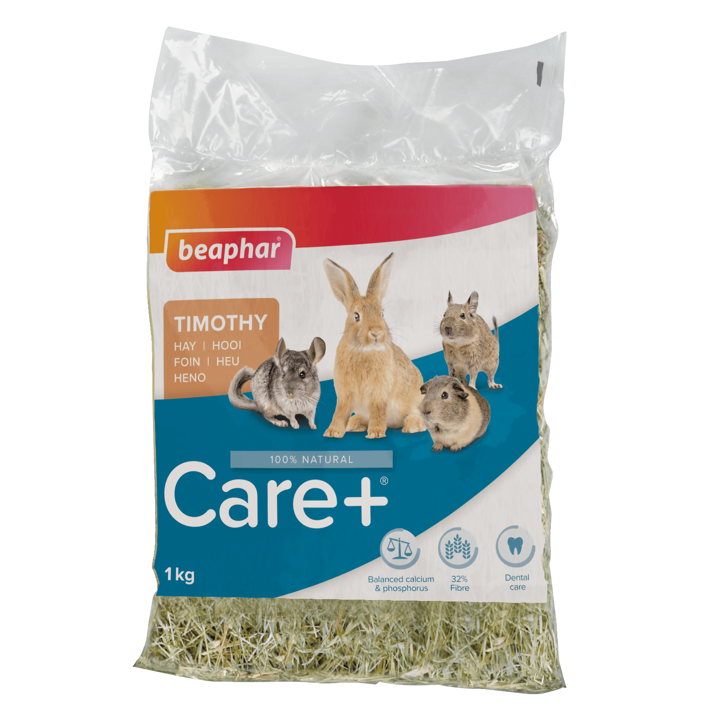 Beaphar Care+ Timothy Hay 1kg - sianko z tymotką łąkową