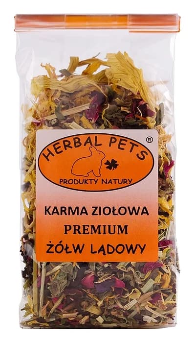 Karma ziołowa PREMIUM 40 g - pokarm dla żółwia lądowego Herbal Pets