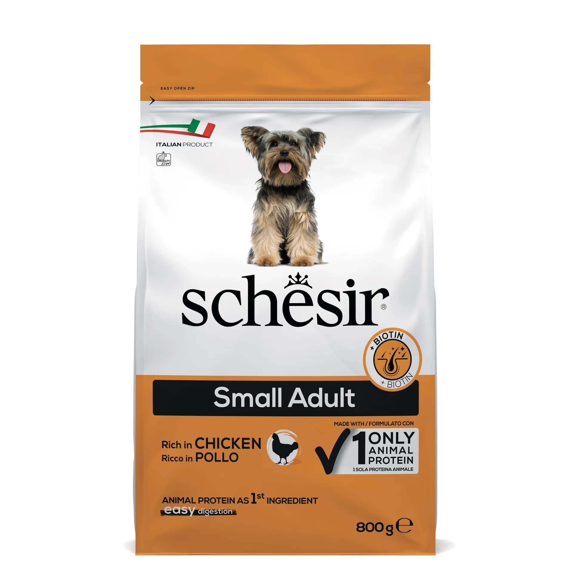 Schesir Original Small Adult Rich In Chicken karma sucha z kurczakiem dla dorosłych psów małych ras