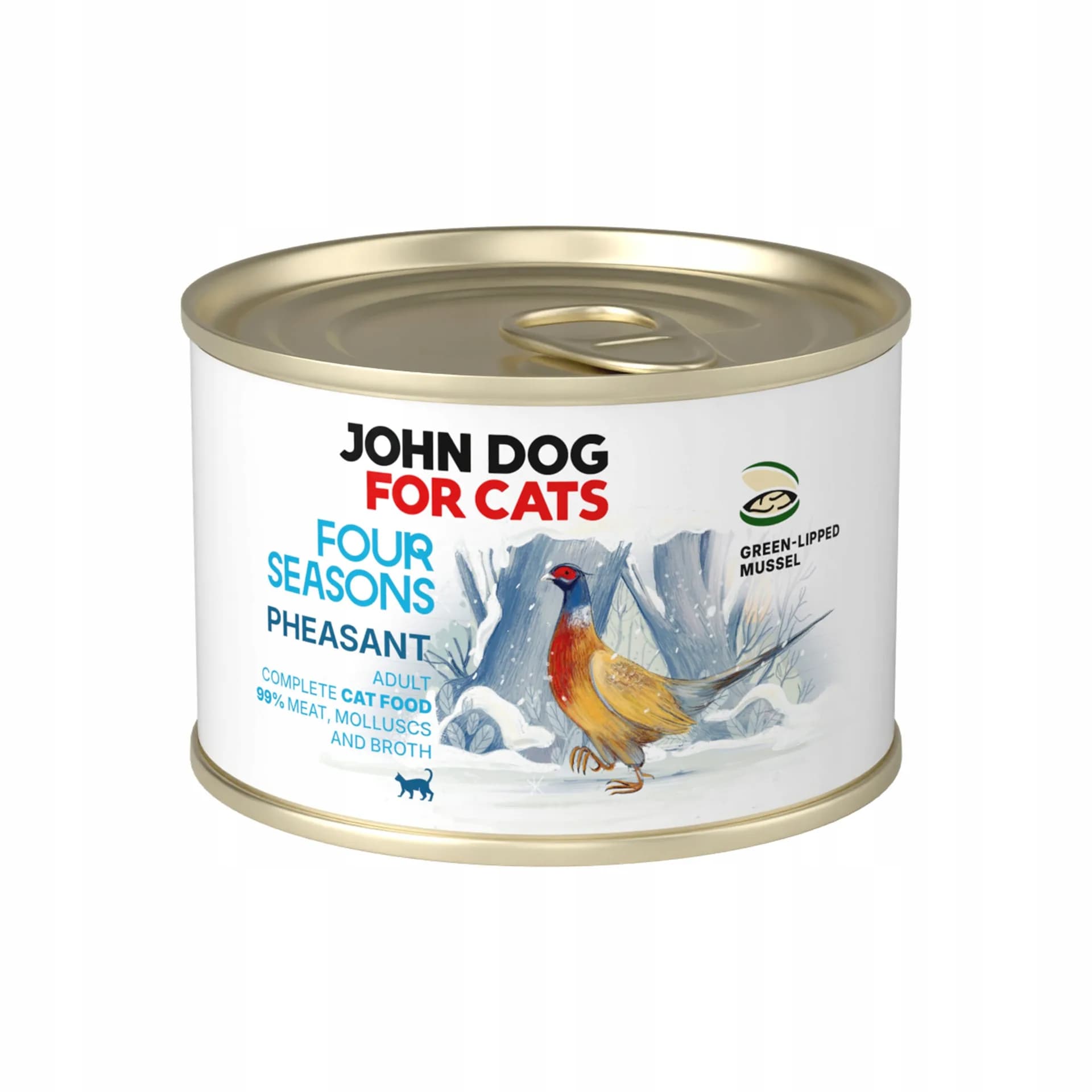 Karma mokra dla kota Bażant Four Seasons John Dog for Cats 185 g