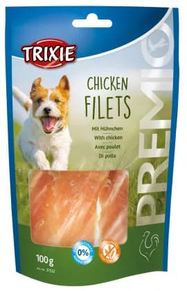 Trixie Przekąski dla psa PREMIO suszone filety z kurczaka - różna waga 100 g