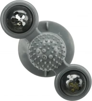 Trixie Window spinner, zabawka na przyssawce dla kota TPR, 16 cm, z dzwonkiem