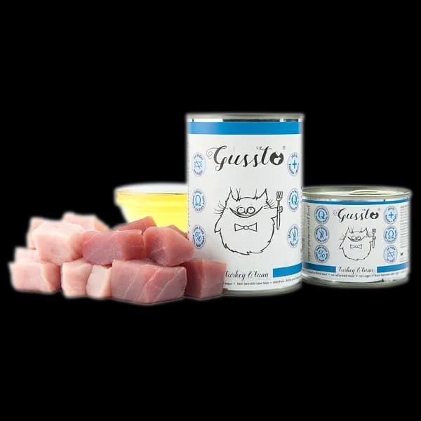 Gussto Cat puszka - Fresh Turkey&Tuna dla kota