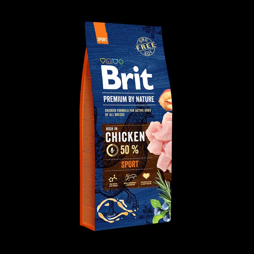 Brit Premium By Nature Sport sucha karma dla psa z kurczakiem