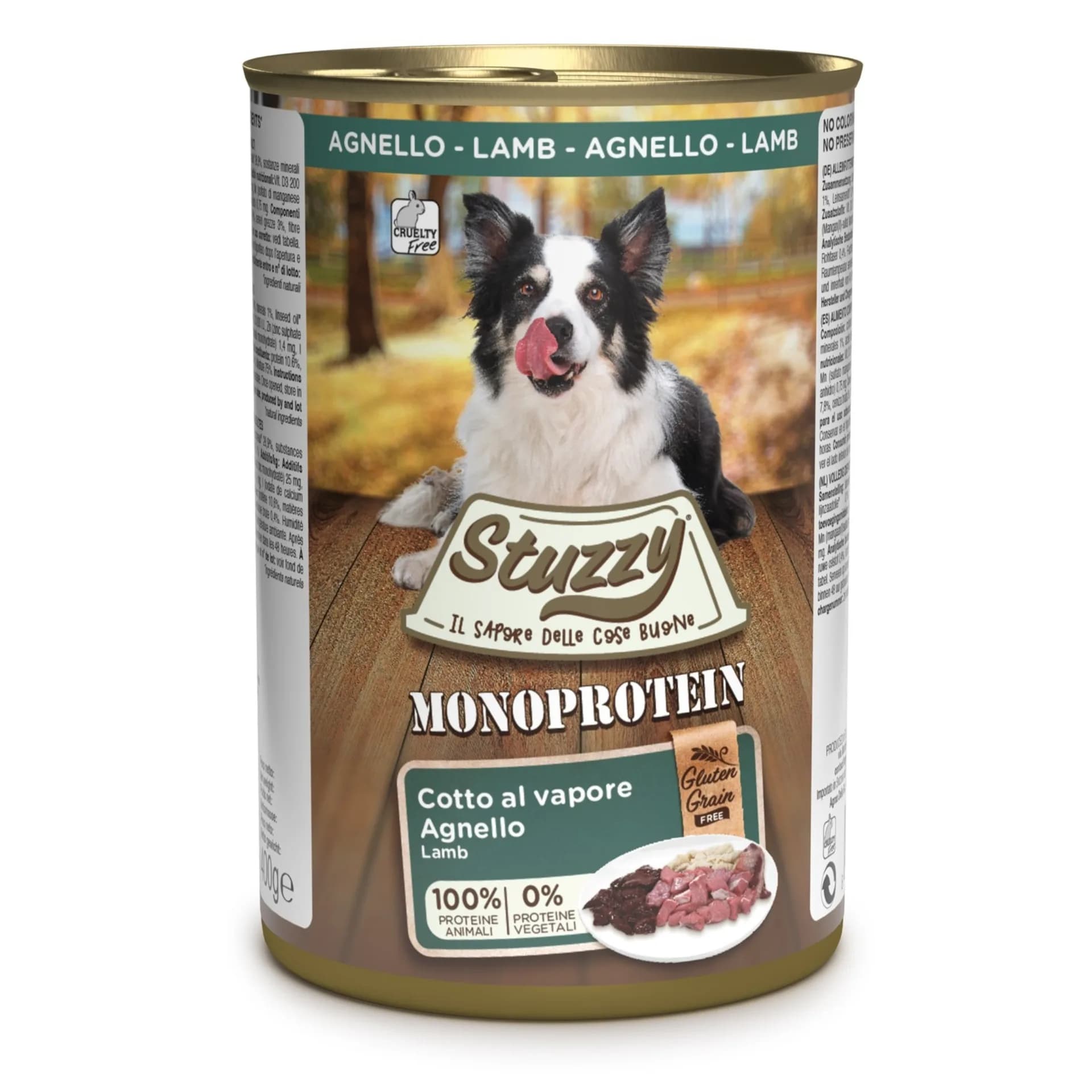 Stuzzy Monoprotein karma mokra dla psa puszka świeża jagnięcina