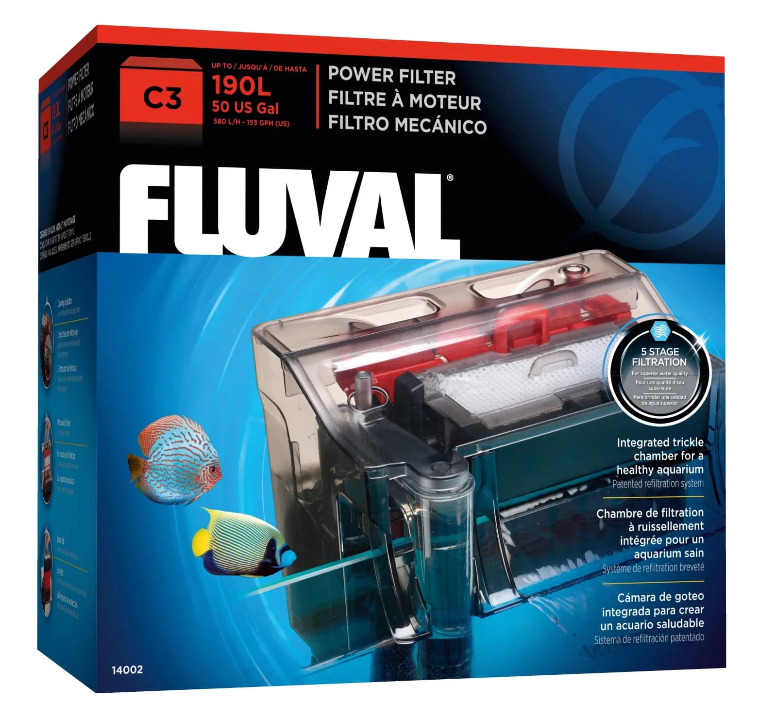Fluval C Series filtr kaskadowy do akwarium C3 i C4