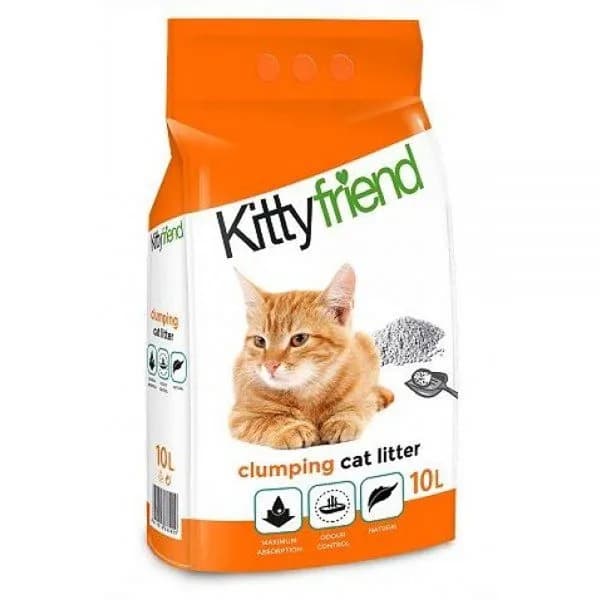Sanicat Kittyfriend żwirek dla kota, bentonit zbrylający - 10 l, 20 l 10 l