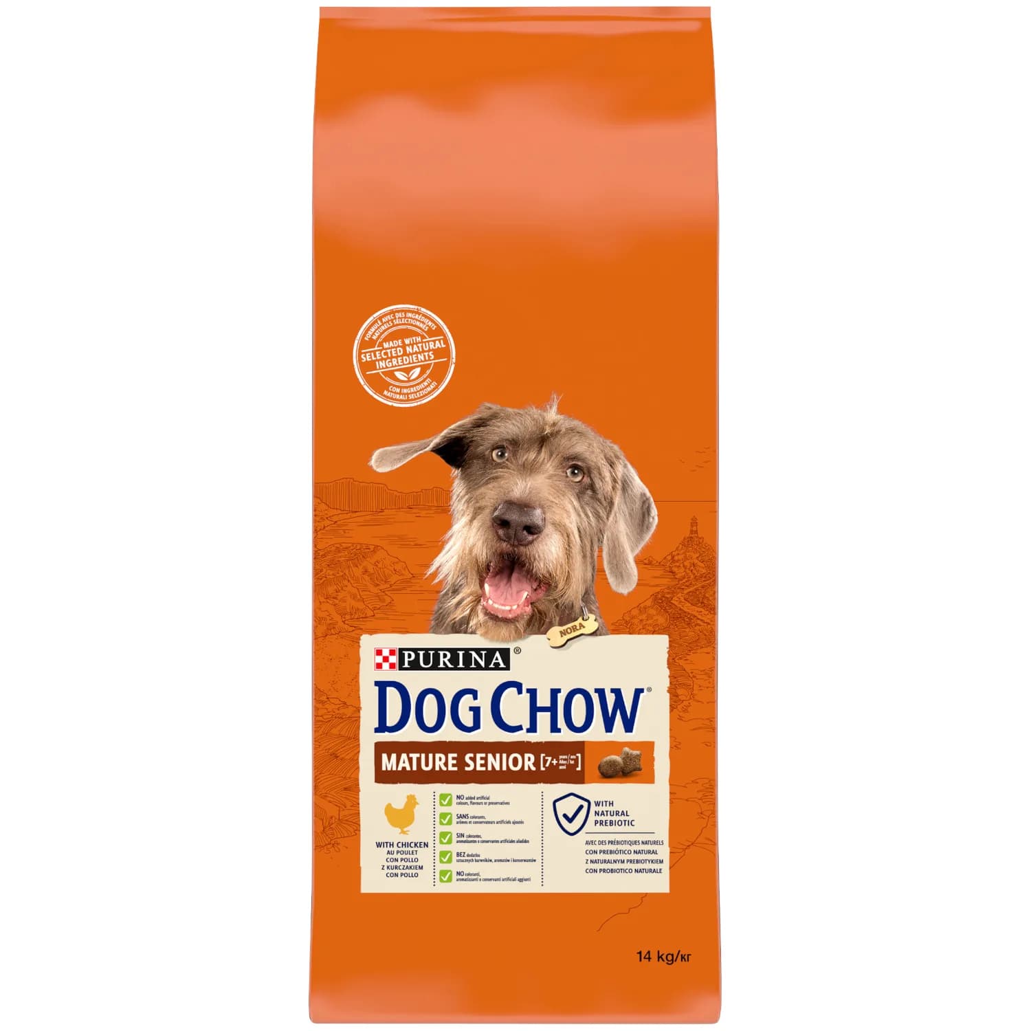 Purina DOG CHOW Mature z kurczakiem dla psa (5+) 14 kg