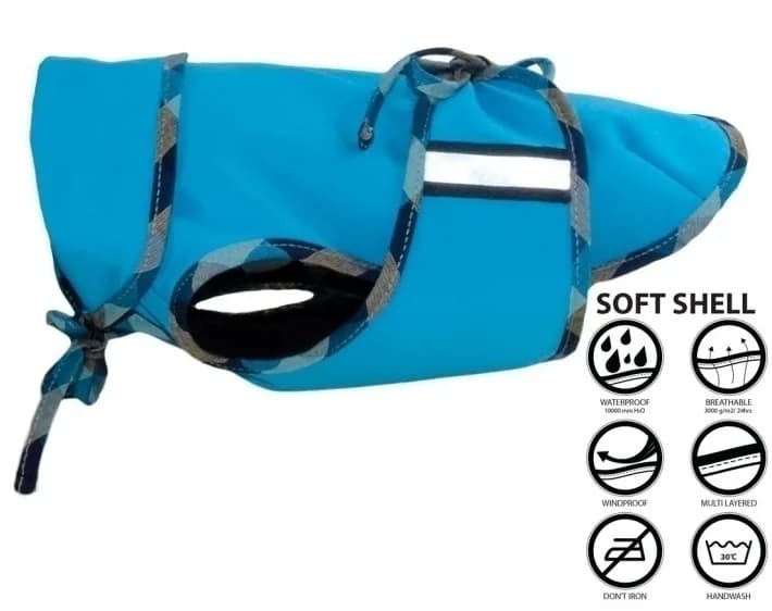 Grande Finale Derka niebieska Softshell