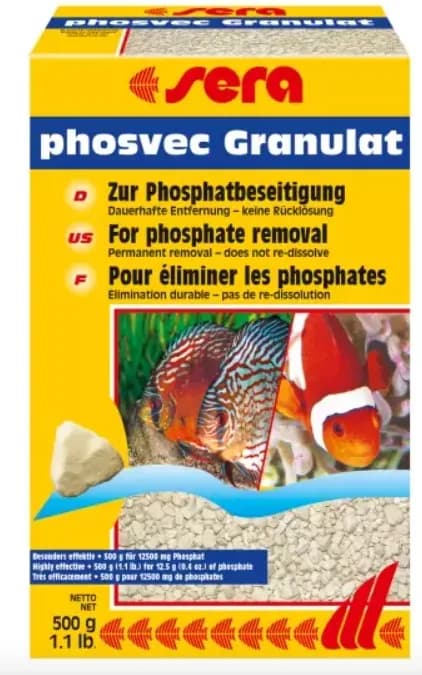Sera phosvec Granulat  wkład filtracyjny 500 g