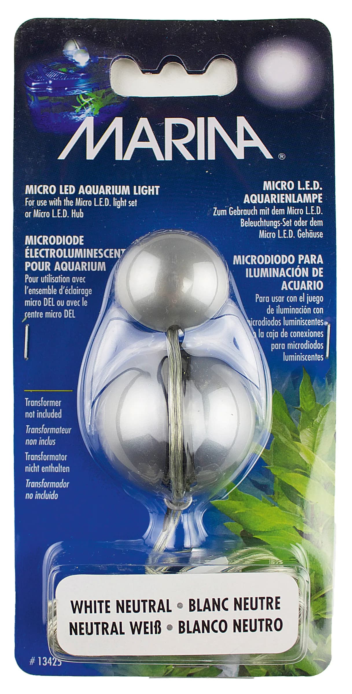 Hagen Oświetlenie Micro LED do akwarium Marina Betta - różne kolory Biały