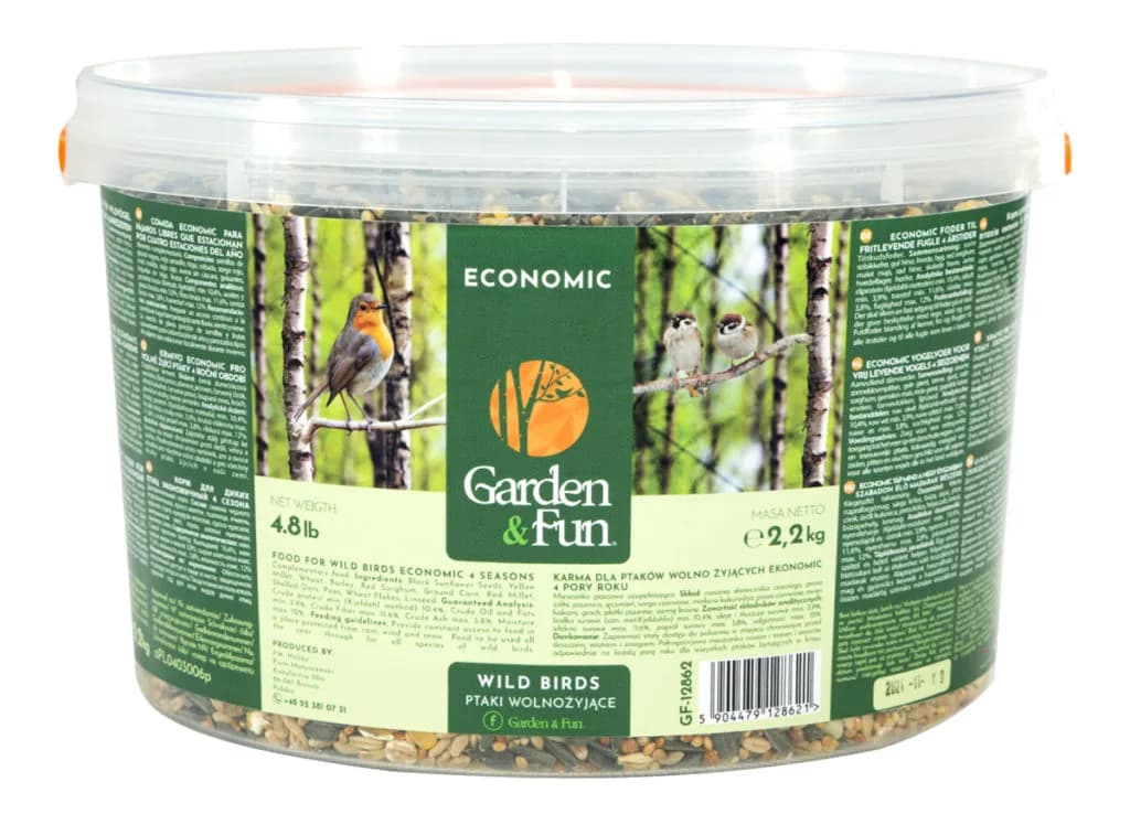 Garden&Fun Karma dla ptaków wolnożyjących economic - 4 pory roku 2,2 kg
