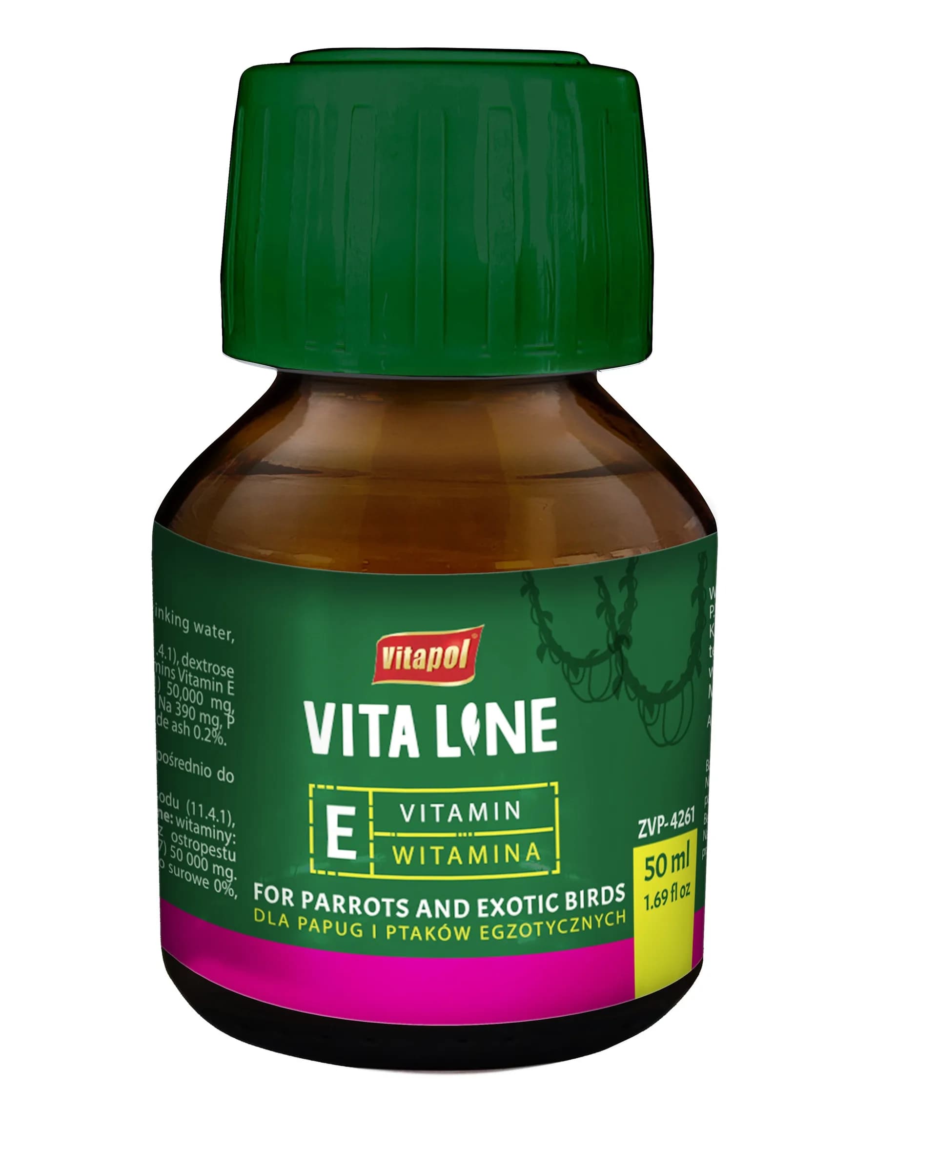 Vitapol Vitaline Witamina E dla ptaków egzotycznych 50 ml